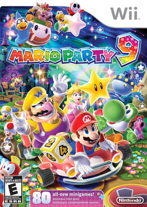 Cover for Mario Party 9.