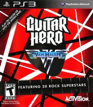 Cover for Guitar Hero: Van Halen.
