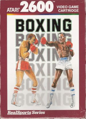Cover for RealSports Boxing.