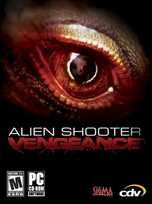 Cover for Alien Shooter: Vengeance.