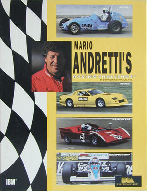 Cover for Mario Andretti's Racing Challenge.
