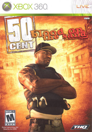Cover for 50 Cent: Blood on the Sand.