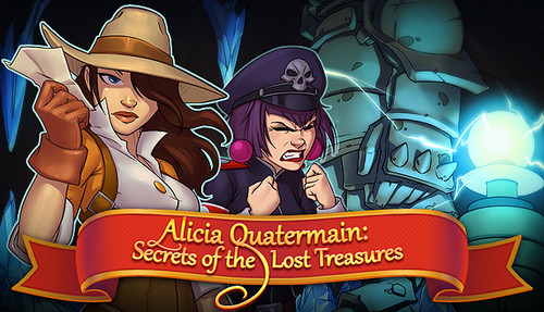 Cover for Alicia Quatermain: Secrets Of The Lost Treasures.