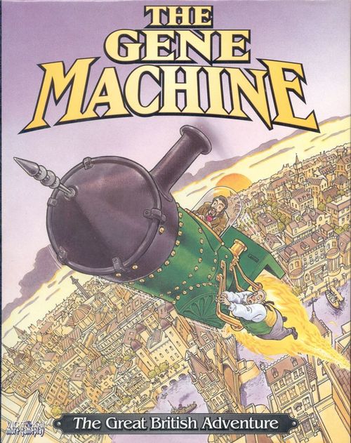Cover for The Gene Machine.