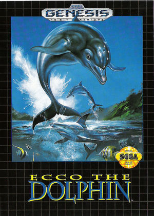 Cover for Ecco the Dolphin.