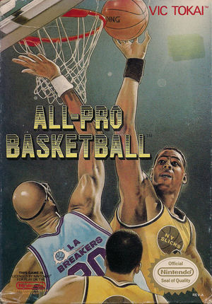 Cover for All-Pro Basketball.