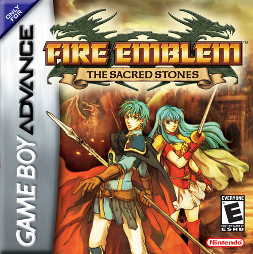 Cover for Fire Emblem: The Sacred Stones.