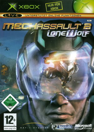 Cover for MechAssault 2: Lone Wolf.