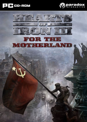 Cover for Hearts of Iron III: For the Motherland.