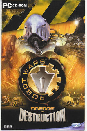 Cover for Robot Wars: Arenas of Destruction.