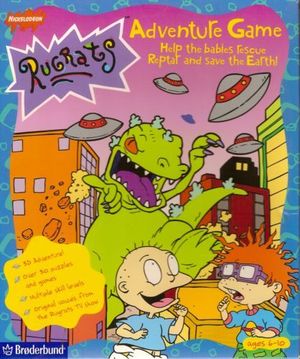 Cover for Rugrats Adventure Game.