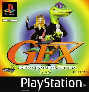 Cover for Gex 3: Deep Cover Gecko.