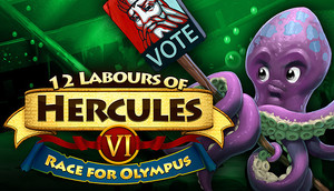 Cover for 12 Labours of Hercules VI: Race for Olympus.