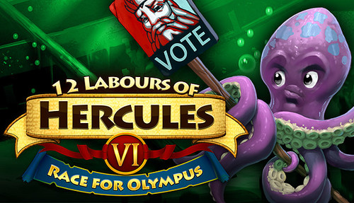 Cover for 12 Labours of Hercules VI: Race for Olympus.
