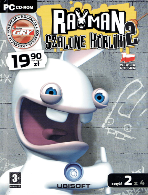 Cover for Rayman Raving Rabbids 2.