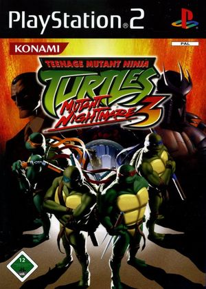 Cover for Teenage Mutant Ninja Turtles 3: Mutant Nightmare.