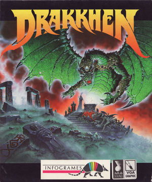Cover for Drakkhen.