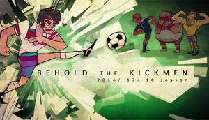 Cover for Behold the Kickmen.