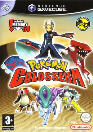 Cover for Pokémon Colosseum.