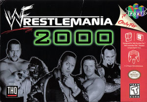 Cover for WWF WrestleMania 2000.