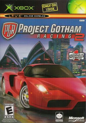 Cover for Project Gotham Racing 2.
