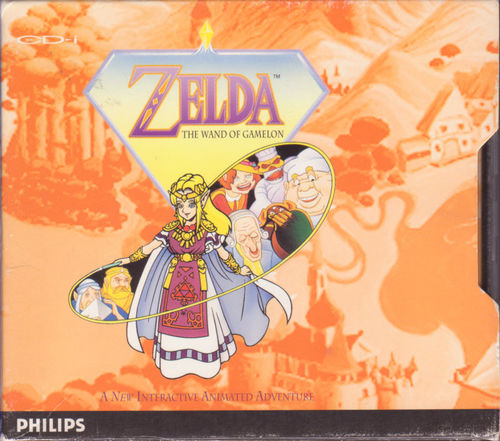Cover for Zelda: The Wand of Gamelon.
