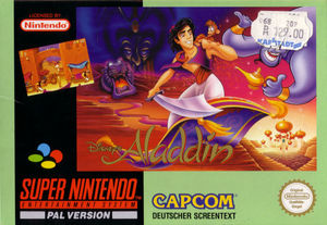 Cover for Disney's Aladdin.
