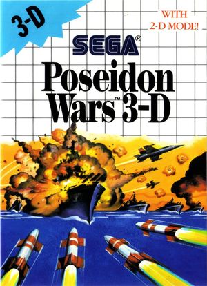 Cover for Poseidon Wars 3-D.