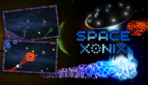 Cover for Space Xonix.