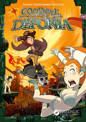 Cover for Goodbye Deponia.