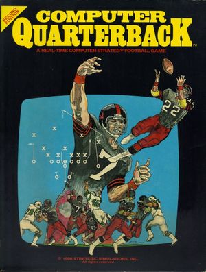 Cover for Computer Quarterback.