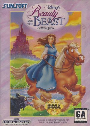 Cover for Beauty & The Beast: Belle's Quest.