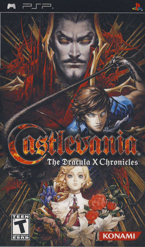 Cover for Castlevania: The Dracula X Chronicles.