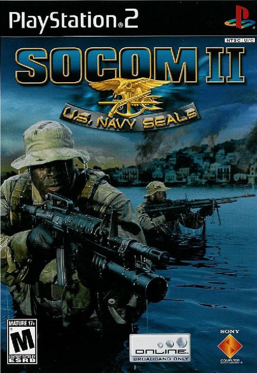 Cover for SOCOM II: U.S. Navy SEALs.