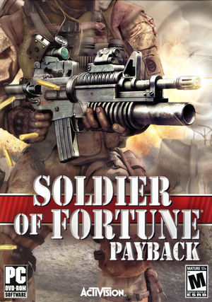 Cover for Soldier of Fortune: Payback.