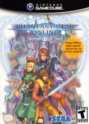 Cover for Phantasy Star Online: Episode I & II.
