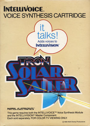 Cover for Tron: Solar Sailer.