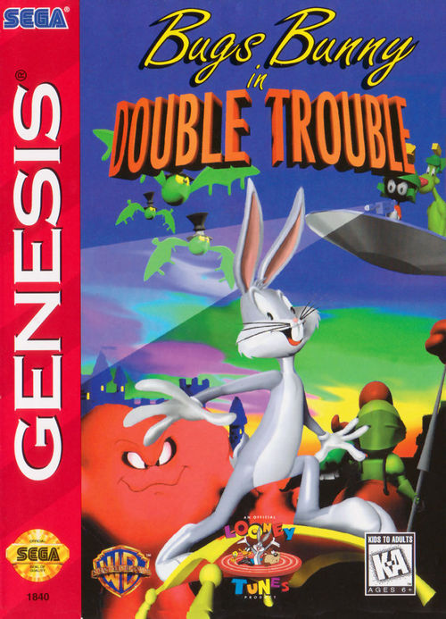 Cover for Bugs Bunny in Double Trouble.