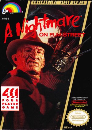 Cover for A Nightmare on Elm Street.
