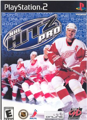Cover for NHL Hitz Pro.