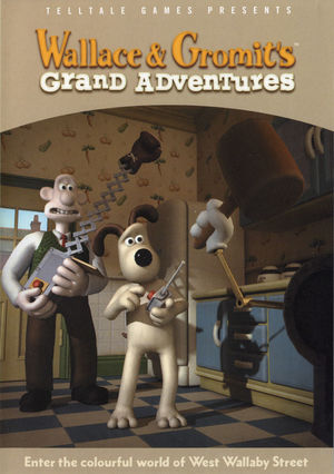 Cover for Wallace & Gromit's Grand Adventures.