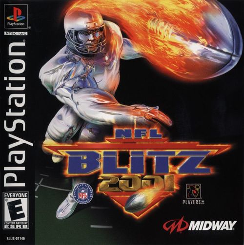 Cover for NFL Blitz 2001.