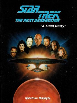 Cover for Star Trek: The Next Generation – A Final Unity.