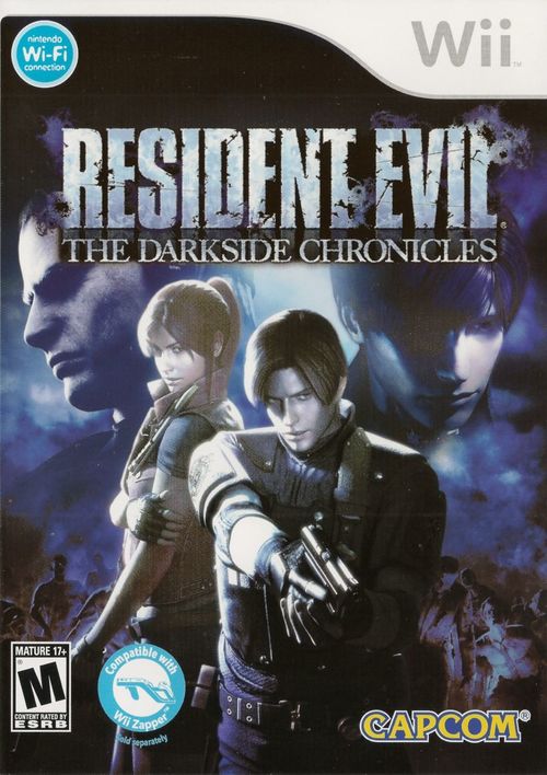 Cover for Resident Evil: The Darkside Chronicles.