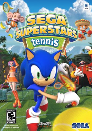 Cover for Sega Superstars Tennis.