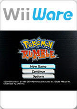 Cover for Pokémon Rumble.