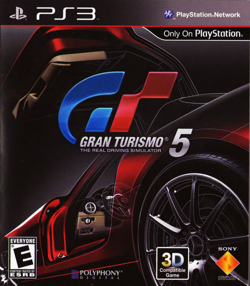 Cover for Gran Turismo 5.