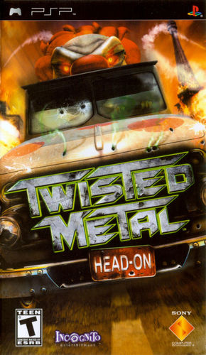 Cover for Twisted Metal: Head-On.