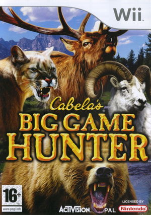 Cover for Cabela's Big Game Hunter.