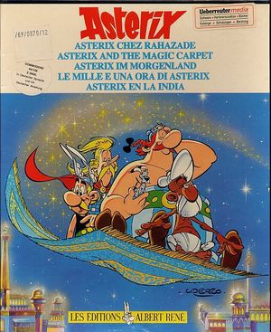 Cover for Asterix and the Magic Carpet.